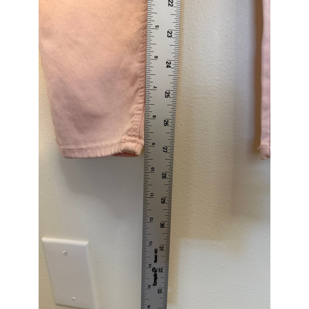 Old Navy Rockstar Super Skinny Jeans Womens 8 Pink Excellent High Rise Stretch - Picture 4 of 5